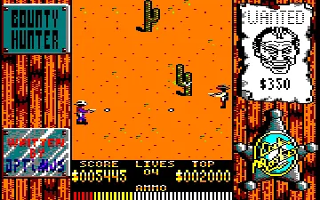 Bounty Hunter (UK) (1989) screen shot game playing